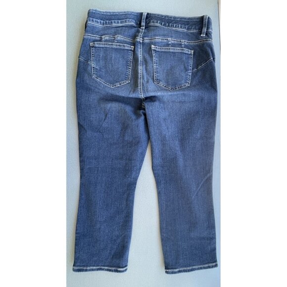 Torrid Women's Crop Bombshell Skinny Jeans High-Rise Premium Stretch Size 14 - Picture 9 of 14